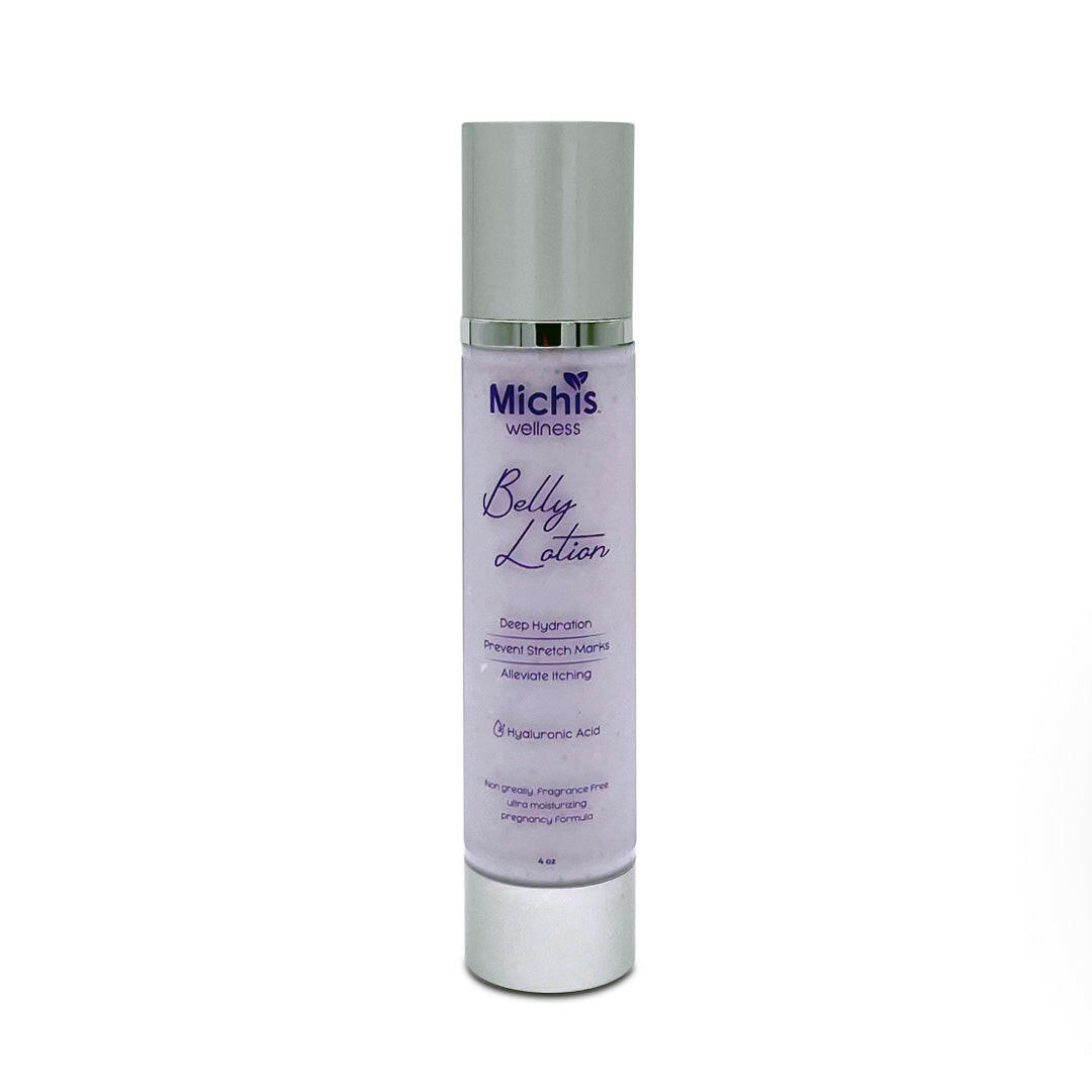 Belly Lotion - Pregnancy Safe Stretch Mark Cream with Hyaluronic Acid
