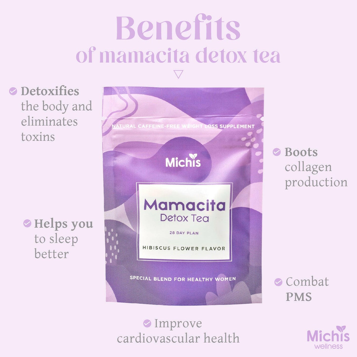 Mamacita Detox Tea (28-Day Detox) - Michi's Wellness