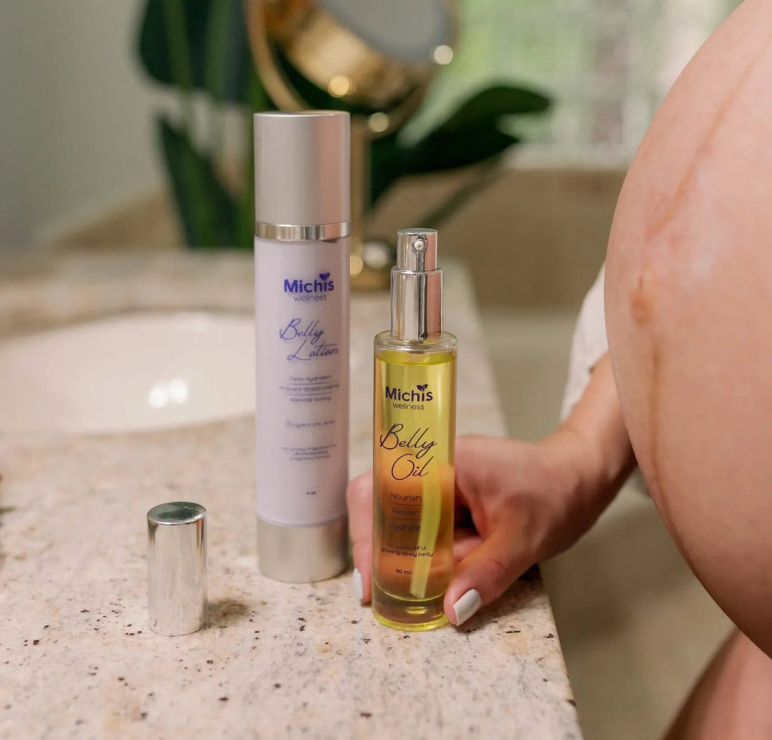 My Second Set of Twins – Michi’s Belly Lotion & Michi’s Belly Oil - Michi's Wellness