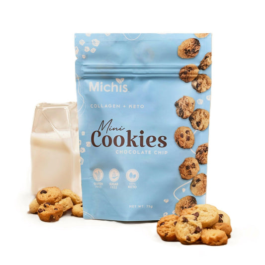 Collagen + Keto Mini Cookies (Sugar Free) - Michi's Wellness